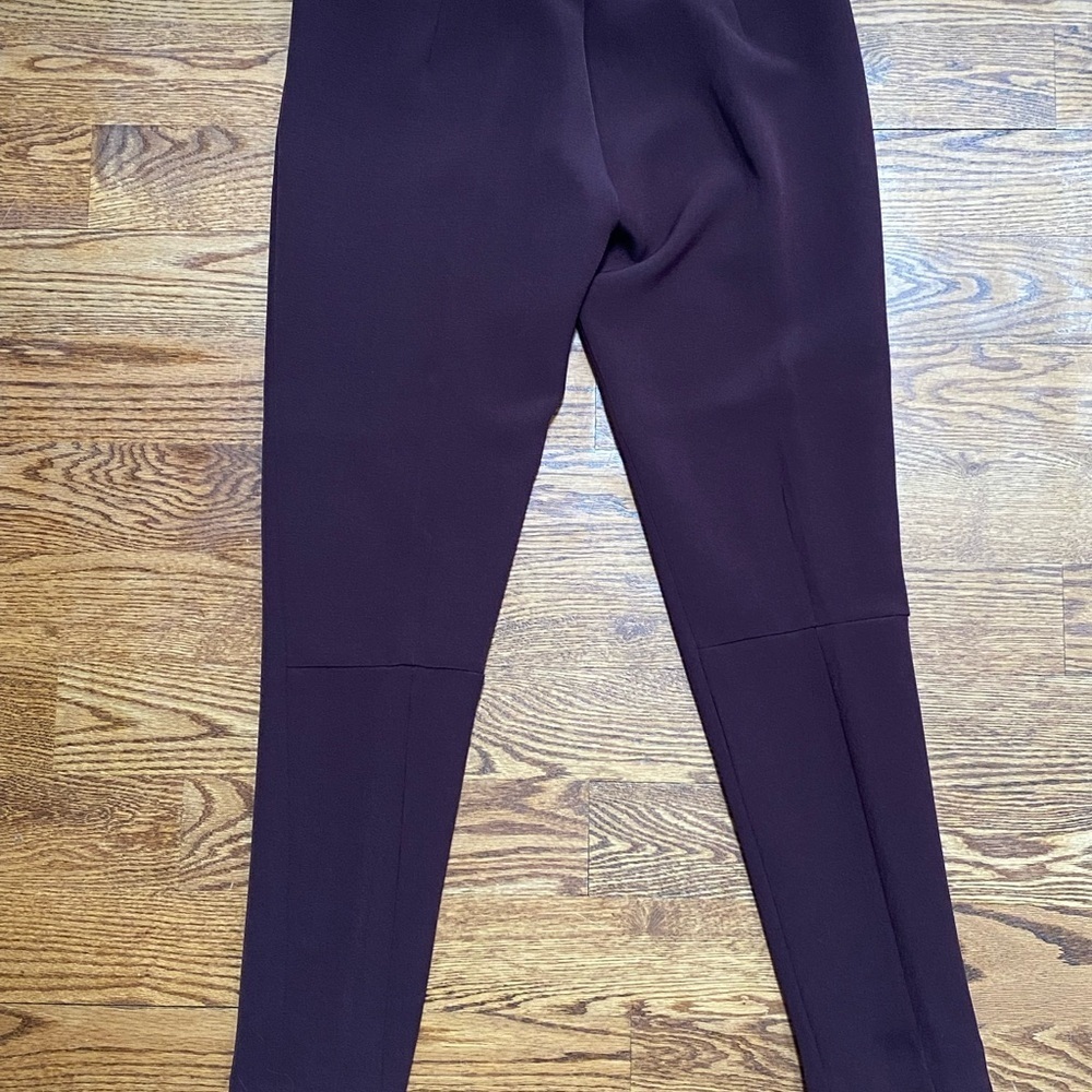 Twin-Set women’s burgundy pants - Picture 4 of 7